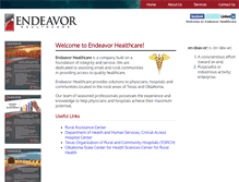 Tablet Screenshot of endeavorhs.com
